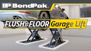 Slick BendPak Car Lift in Home Garage MDS6LPF [upl. by Gearalt]