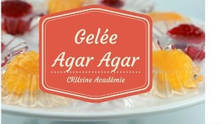 Comment réussir sa gelée dagaragar en 3 minutes [upl. by Anayeek136]