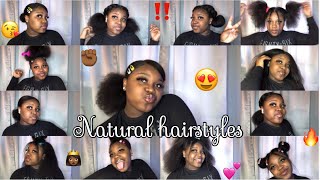 13 Natural hairstyles  BlownOut [upl. by Frohne]