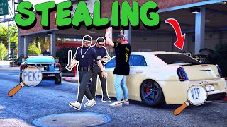 STEALING VIP CARS AS FAKE POLICE quot GONE WORNG quot DITO SA GTA 5  TAGALOG [upl. by Anelle]