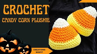 Crochet Candy Corn Plushie [upl. by Jonas]