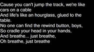 Just Breathe  Anna Nalick Lyrics [upl. by Retsehc938]