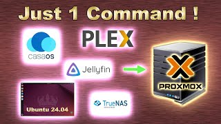 Proxmox VE Helper Scripts  install anything with 1 command [upl. by Ancier346]