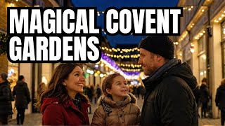 Get Ready for the BEST Christmas Lights Display in Covent Gardens [upl. by Rondon]