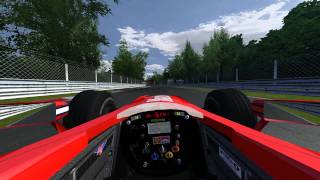 rFactor Ferrari F12000 Monza Onboard [upl. by Ennairda3]