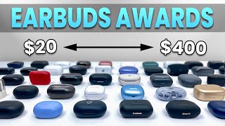 True Wireless Earbuds Awards 2023 into 2024 Budget amp Premium [upl. by Akinyt]