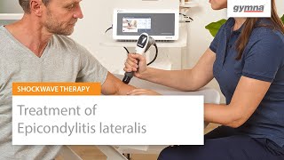 Treatment of Epicondylitis lateralis with Shockwave Therapy [upl. by Lennej]