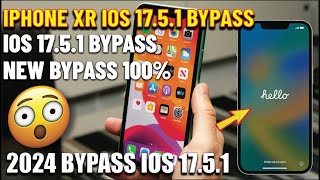 iPhone XR Activation Lock Bypass 2024  iOS 1751 iPhone 11 iCloud Bypass  BYPASS PRO [upl. by Aram]