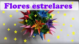 KUSUDAMA  FLORES ESTRELARES [upl. by Sayed]