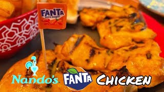 TRYING NANDOS FANTA CHICKEN [upl. by Hakceber]