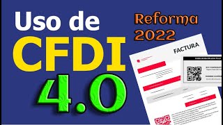 CFDI 40 Reforma 2022 SAT [upl. by Neelyak]