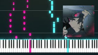 レーゾンデートル 弾いてみた  Raison detre Eve full version PIANO TUTORIAL Sheet in the description [upl. by Llenna392]