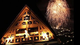 Cochem Mosel Sehenswürdigkeiten bei Nacht mit Brillant Feuerwerk vom Weinfest in Cochem an der Mosel [upl. by Meingolda]