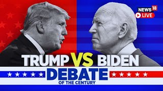 Biden vs Trump First 2024 Presidential Debate Set to Shake Up the White House Race  LIVE N18G [upl. by Rannug]