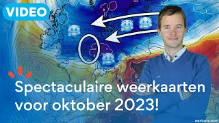 Krijgen we straks sneeuw in oktober 2023 Weermodellen geven signalen [upl. by Samala]