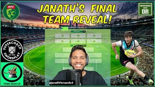 JANATHS OFFICIAL TEAM REVEAL Supercoach 2024 [upl. by Othelia]