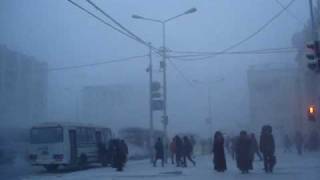 51°C in Yakutsk City Siberia  Russia Yakutsk Weather [upl. by Nae]