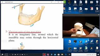 Mandibular movements and mandibulare axes [upl. by Belsky]