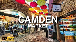 Immersive Londons Vibrant Camden Town 4K Walking Tour  Camden Market amp Babylon Park Walk [upl. by Cirtemed122]