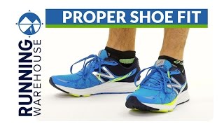 What’s my size How to properly fit running shoes [upl. by Mehalick]