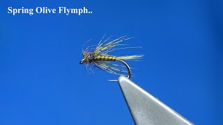 Tying a Spring Olive Flymph by Davie McPhail [upl. by Karissa939]