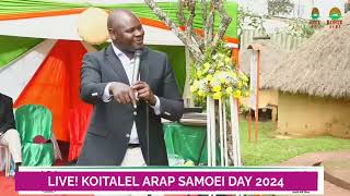 Dr Dominic remarks during Koitalel Samoei Day celebration 2024 [upl. by Enial281]