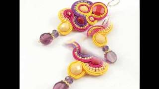 Soutache jewelery  AstridArt  biżuteria sutasz [upl. by Constanta]