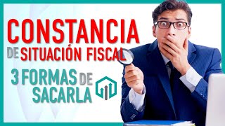 ✔️ Cómo imprimir mi RFC SIN CONTRASEÑA 2023  Constancia Situación Fiscal desde pagina del SAT CIF [upl. by Bride985]