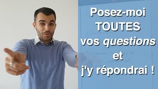 Posezmoi toutes vos questions et jy répondrai [upl. by Rudd291]