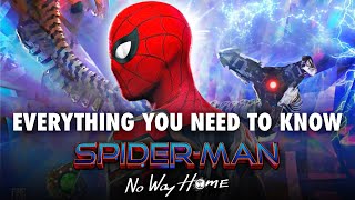 Everything You NEED to Know Before Watching SpiderMan No Way Home [upl. by Pedaias]