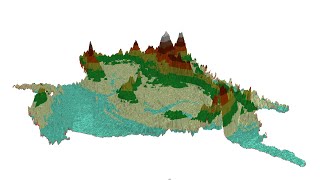 How to create 3D map with Arcgis and Arcscene using DEM data [upl. by Ibba562]