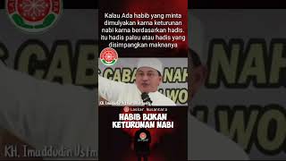 Kalau ada habib yang minta dihormati dengan hadis yakinlah itu hadis palsu [upl. by Yasibit]