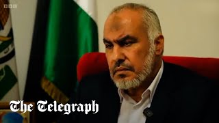 Moment Hamas spokesperson ends BBC interview abruptly after being challenged [upl. by Trudnak241]