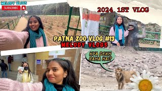 Patna zoo ghumne gye the🐻‍❄️  Sher se takkar Melody vlogs [upl. by Zachary839]