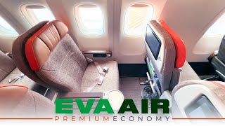 EVA AIR PREMIUM ECONOMY  Is it worth the upgrade [upl. by Naux]