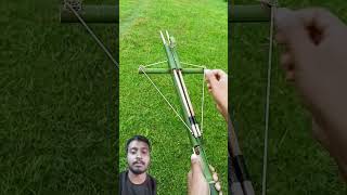 Bamboo creations with new Crossbow shorts bamboo diy bambooart Idea slingshots [upl. by Htebzile]