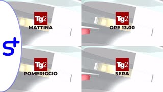 Raccolta COMPLETA sigle TG2 2024 [upl. by Vittoria]