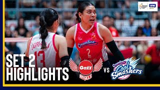 CREAMLINE vs PETRO GAZZ  SET 2 GAME HIGHLIGHTS  202425 PVL ALLFILIPINO CONFERENCE  NOV 16 [upl. by Lesde]