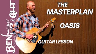 The Masterplan  Oasis  Guitar Lesson [upl. by Eerb192]