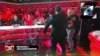 Zap Télé E Naulleau prêt à en découdre avec Y Belattar La sécurité intervient  011021 [upl. by Hauge]