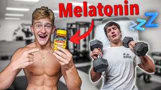 Taking Melatonin Before The Gym 55 Mgs [upl. by Yelram358]