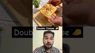 Double Cheese Sandwich 😍 shortvideo trending viralvideo foodie ytshorts reaction shorts [upl. by Eedyak]