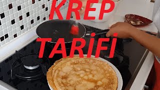 KREP TARİFİ KREP NASIL YAPILIR [upl. by Alcot]