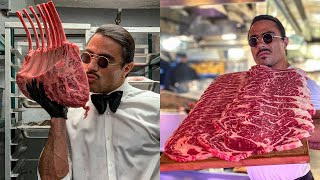 Salt Bae Amazing Meat Cutting Skills [upl. by Seilenna178]