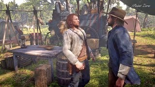 Sean Attacks Kieran  Hidden Dialogue  Red Dead Redemption 2 [upl. by Lasko917]