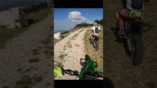 AVEVO PAURA enduro hardenduro natura motocross honda bikelife dirtbike motard montagna [upl. by Burgwell78]