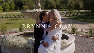 French Chateau Sparrow Lane Wedding  Brynn  Clay 4K [upl. by Lleksah218]