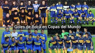 Todos los goles de Boca en la Copa Intercontinental y Mundial de Clubes [upl. by Akiram]