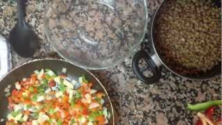 Ensalada de lentejas  Receta con legumbres [upl. by Waller]