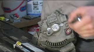 How to Remove the Voltage Regulator from the Alternator [upl. by Anelak156]